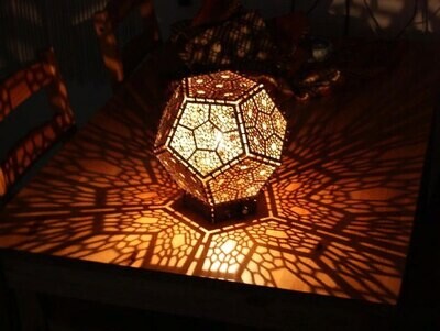 ​Vector de Lámpara Pentagonal
