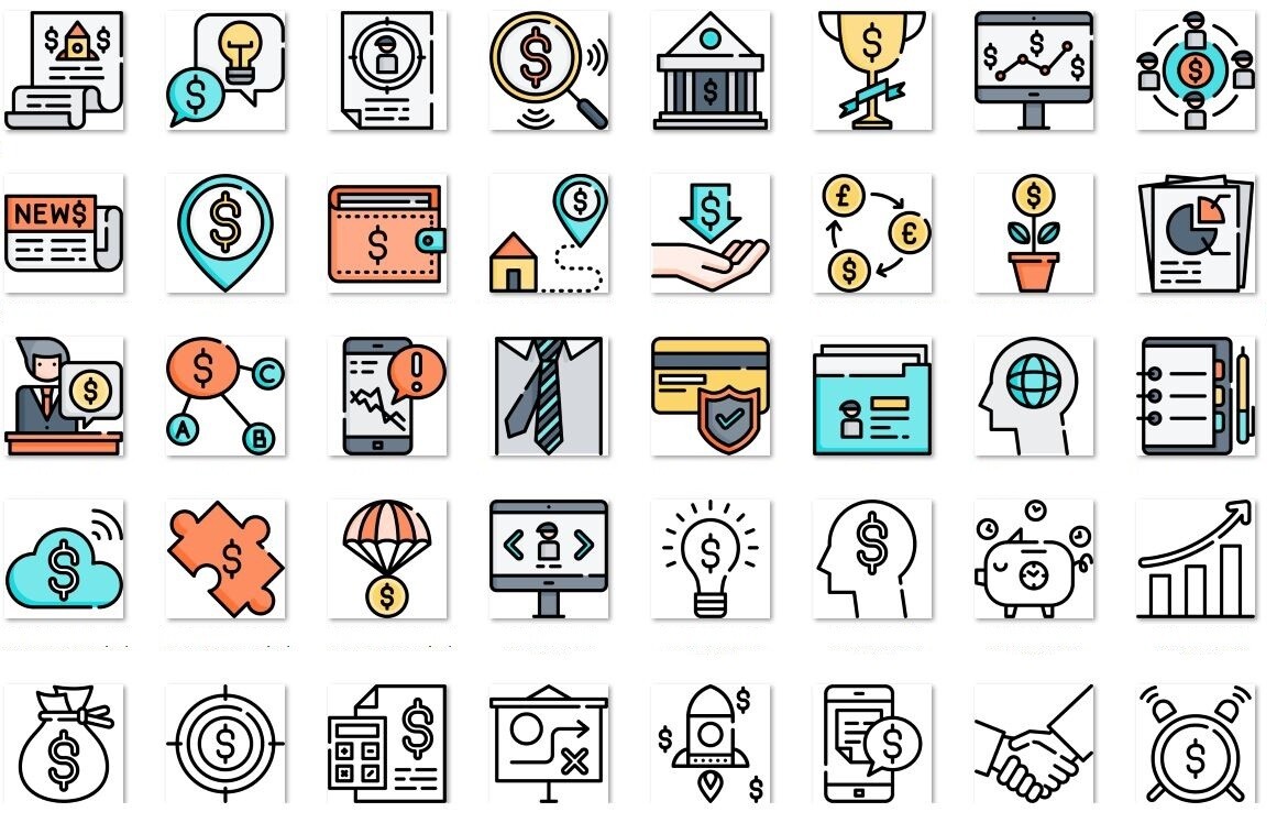 ​​Pack Iconos de Negocios