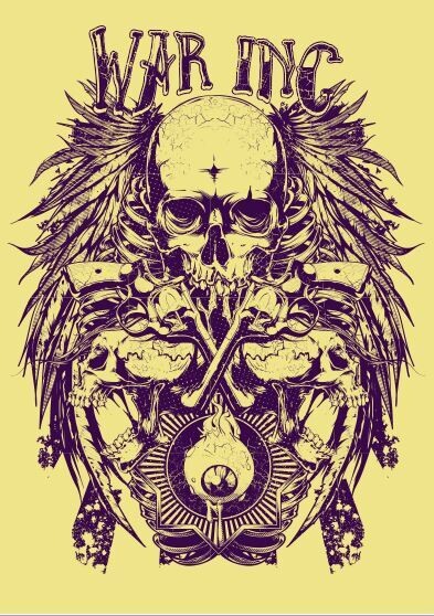 ​Vector Skull Guns