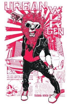​Vector Urban Lion