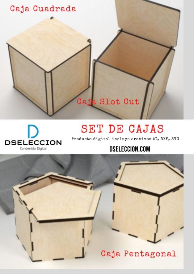 ​Set de vectores de cajas