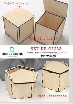 ​Set de vectores de cajas