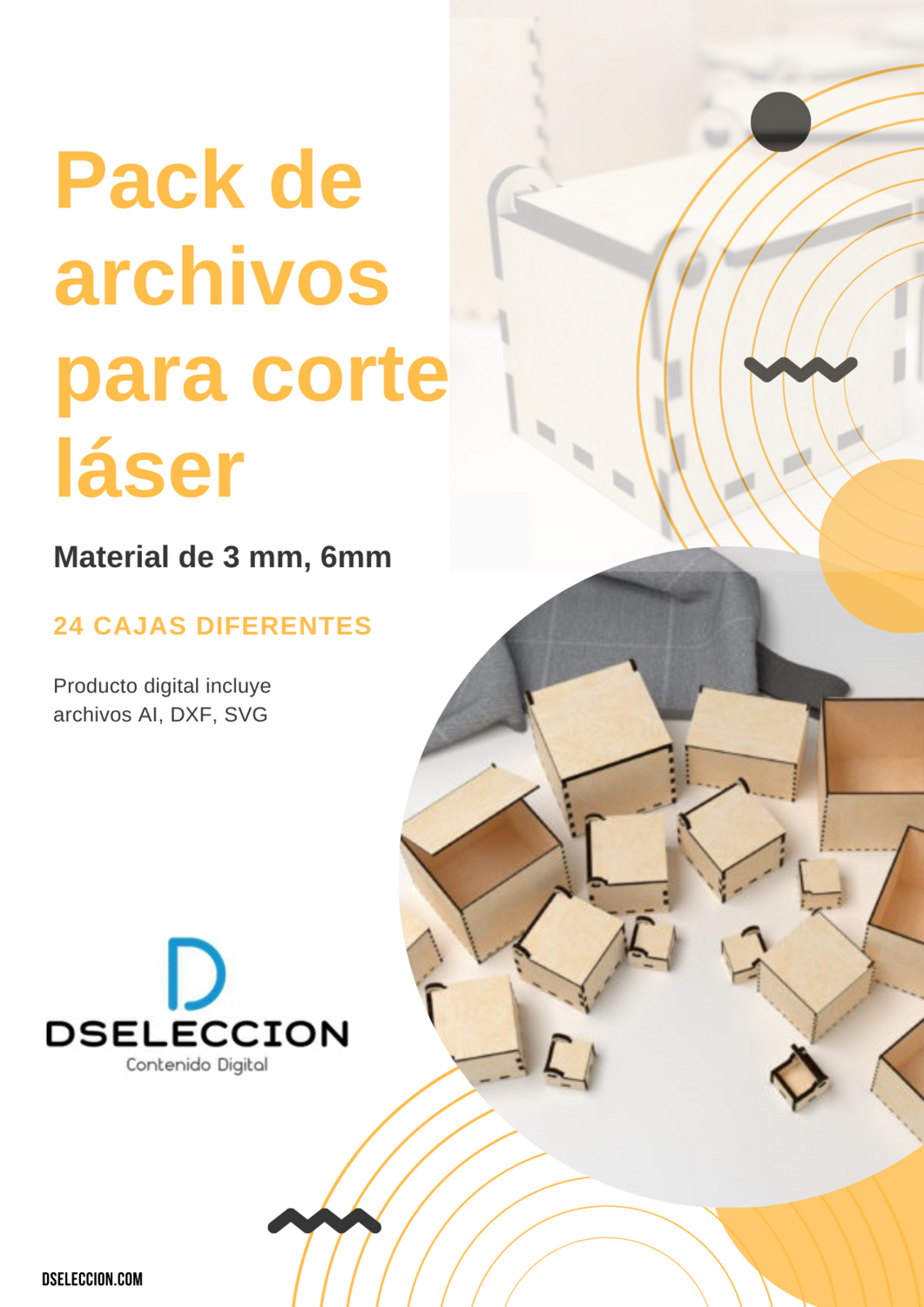 Pack de archivos para corte láser