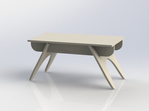 Vector Mesa Jardín