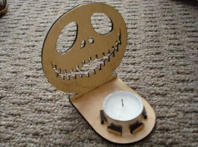 Vector Candlestick Halloween
