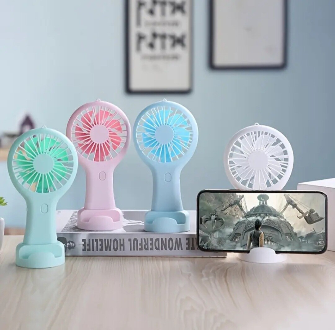 Rechargeable portable fans