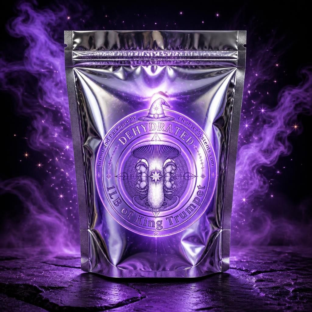 1LB+ of King Trumpet - Dehydrated