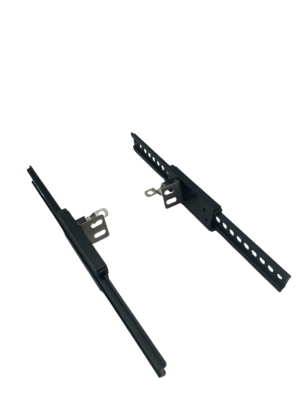 Rails for footrest