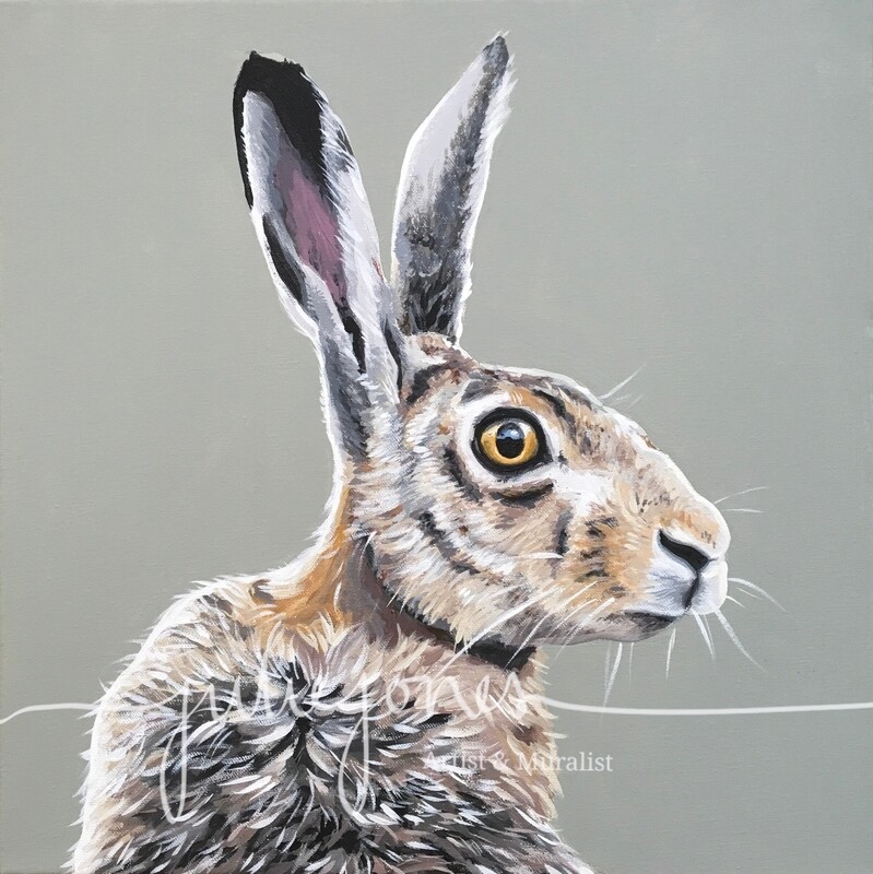‘Hare no.2’ fine art print