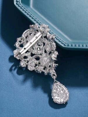 Rhinestone Brooch