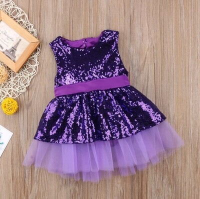 Girls Sequin Dress