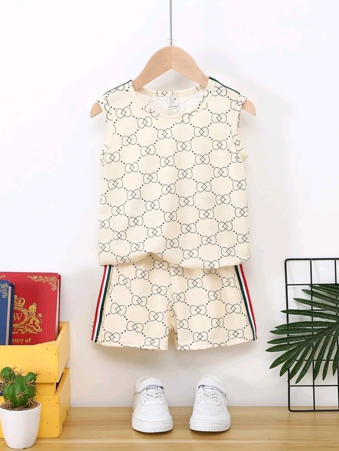 Boys Allover Graphic Print Set