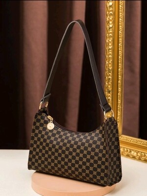 Allover Print Ladies PU Bag