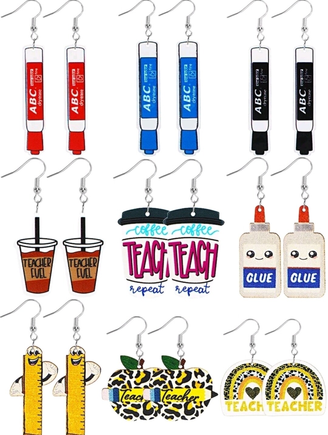 Teacher Earrings