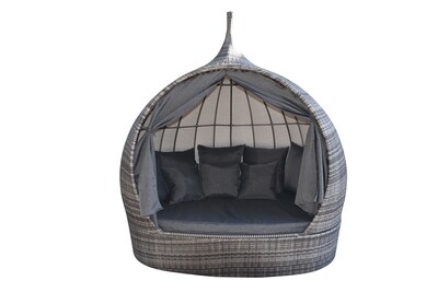 RATTAN LIEGEINSEL PARADIES Flachrattan
