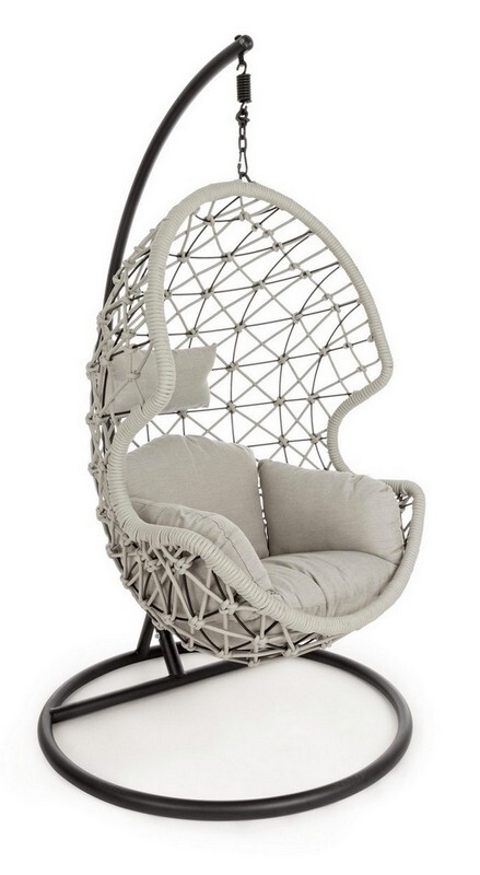 RATTAN HÄNGESESSEL Rope