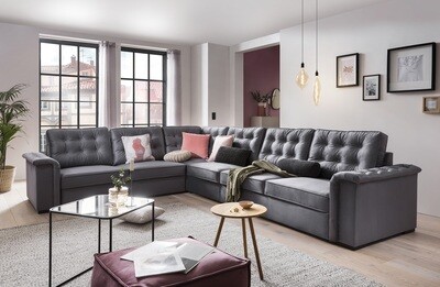WOHNLANDSCHAFT &quot;BOSS&quot; MIT BETTFUNKTION