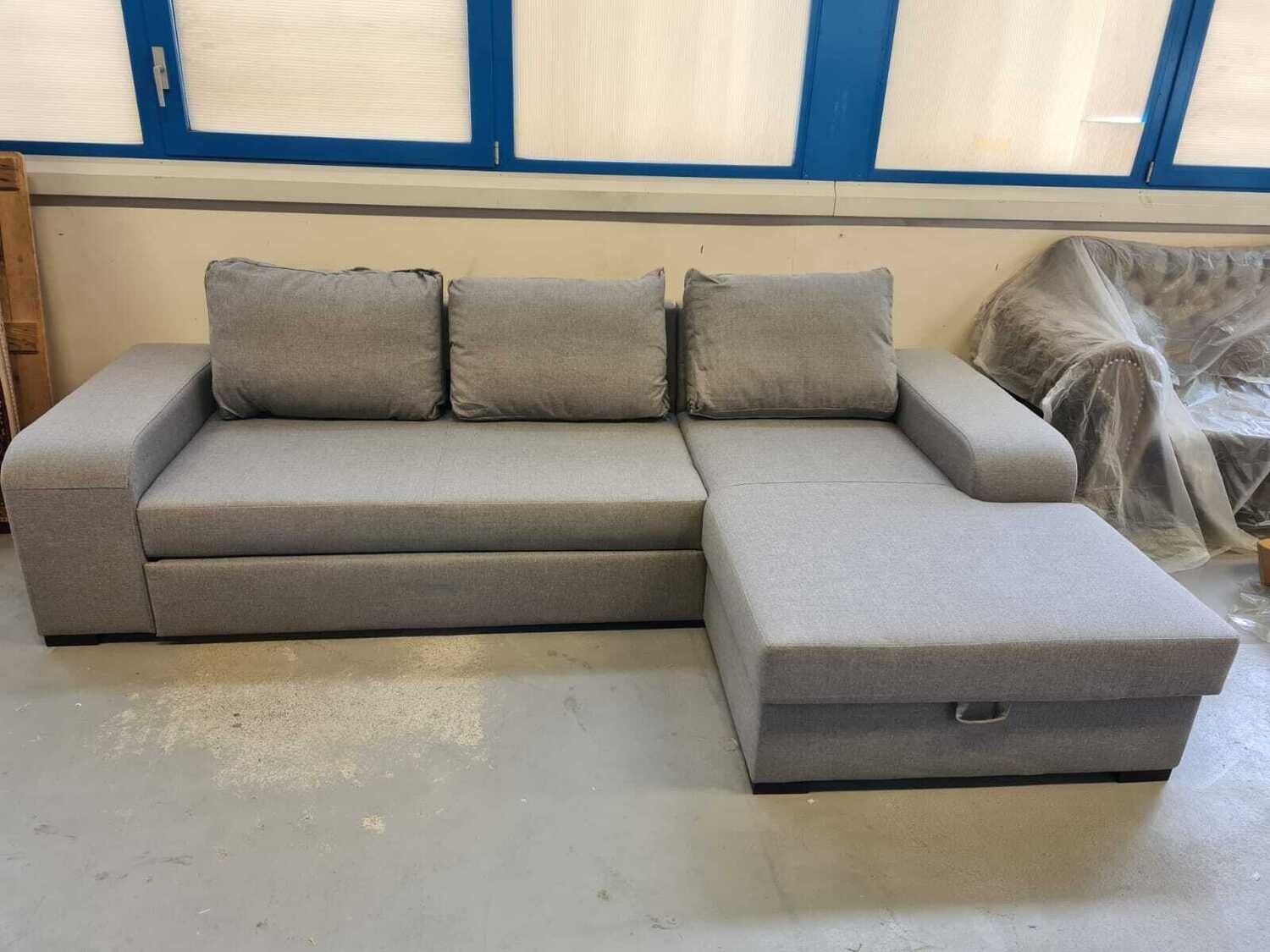 ECKSOFA &quot;FUN&quot; MIT BETTFUNKTION &amp; STAURAUM
