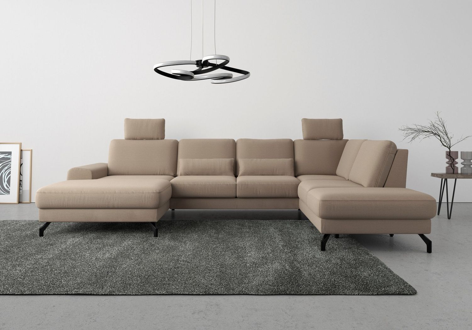 WOHNLANDSCHAFT &quot;CINTURO&quot; VON SIT&amp;MORE mit verstellbaren Rückenlehnen