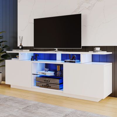 TV-SCHRANK MIT LED BELEUCHTUNG