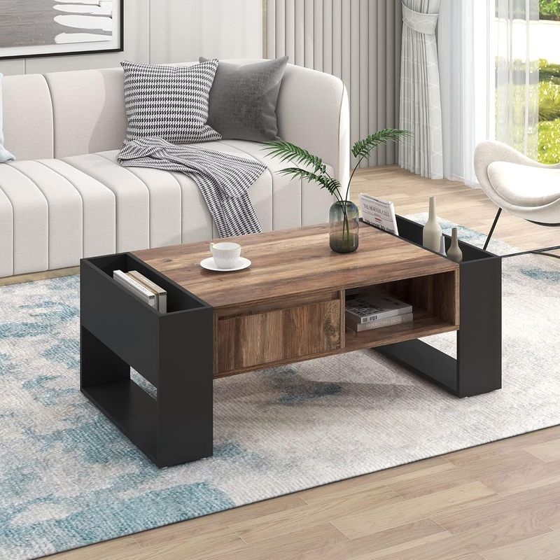 COUCHTISCH NUSSBAUMOPTIK