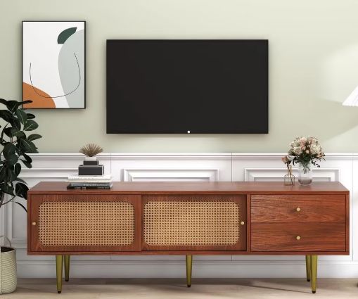 TV-SCHRANK / LOWBOARD haselnuss