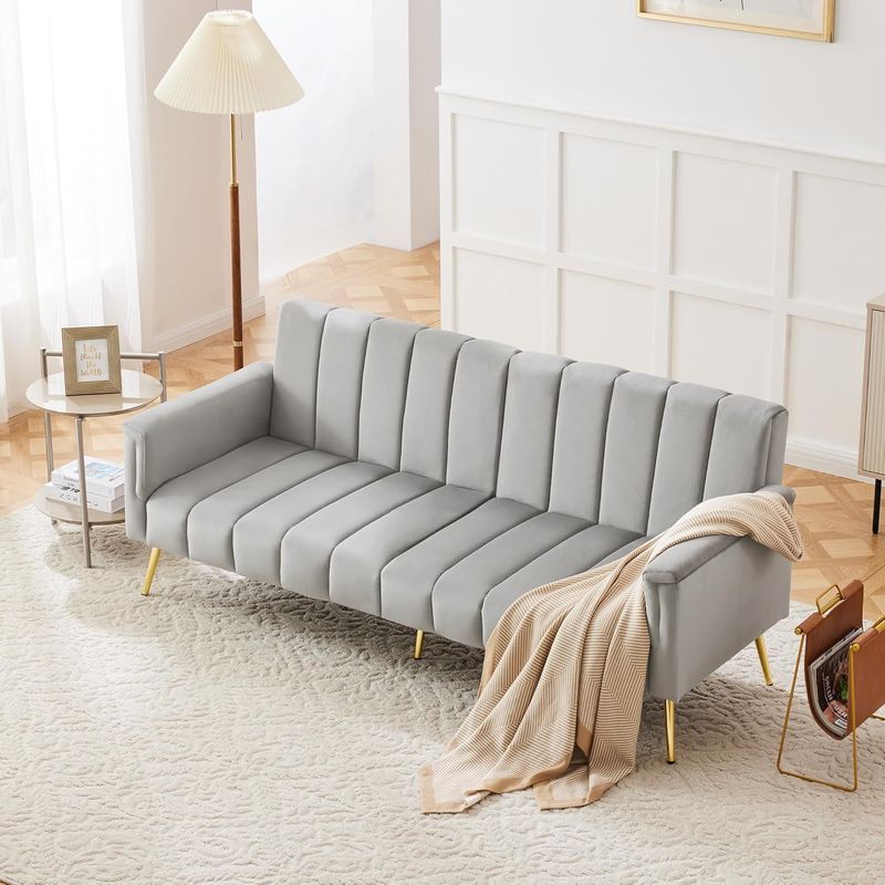 RELAXSOFA MIT SCHLAFFUNKTION grau RELAXSOFA MIT SCHLAFFUNKTION grau