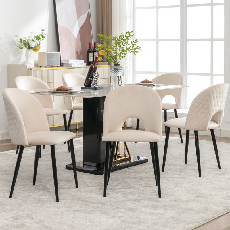 4-er SET ESSZIMMERSTUHL SAMT CREME 4-er SET ESSZIMMERSTUHL SAMT CREME