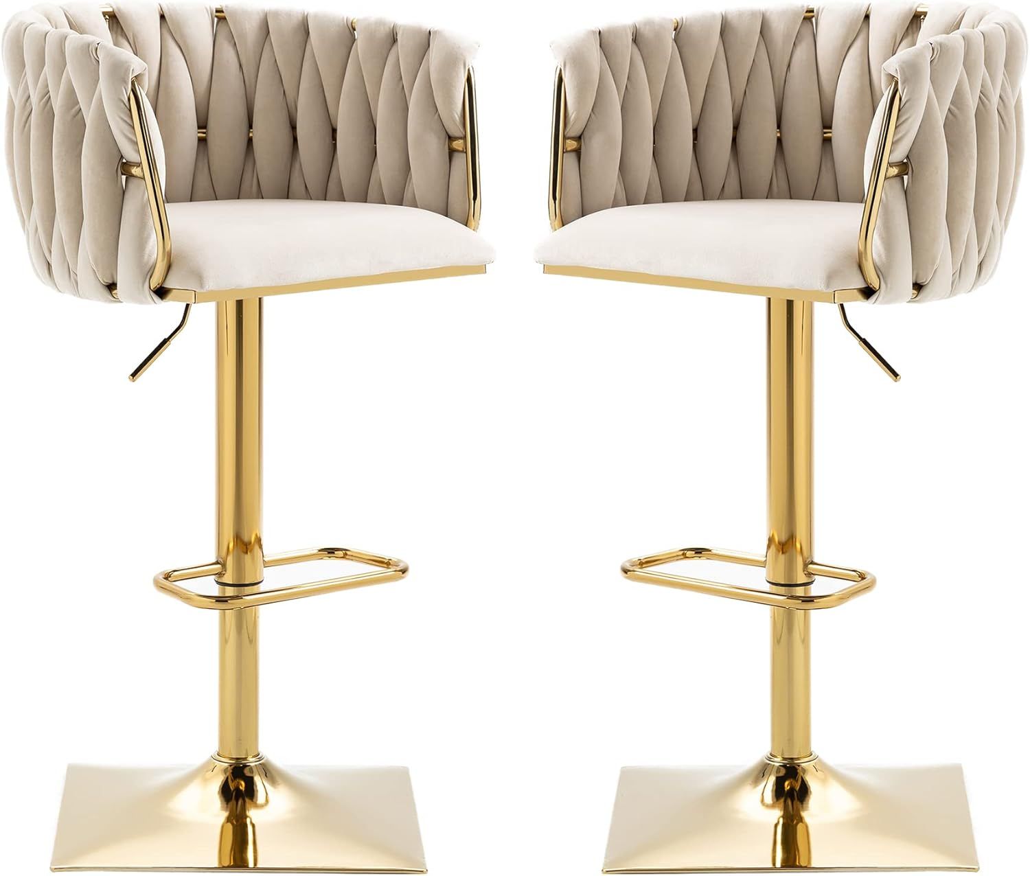 4-er SET  BARHOCKER 360° drehbar &amp; höhenverstellbar