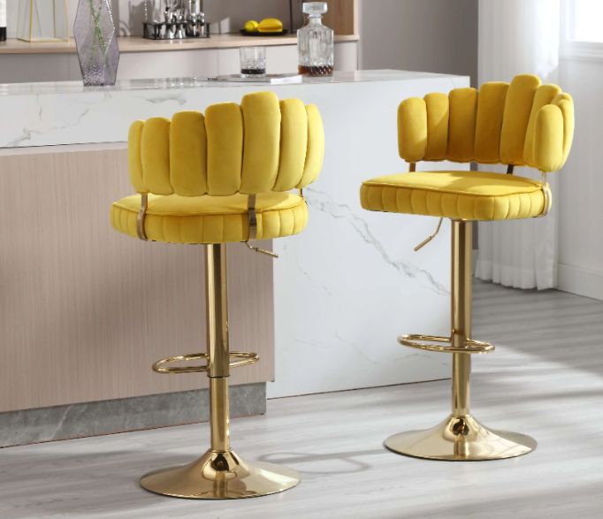 4-er SET  BARHOCKER 360° drehbar &amp; höhenverstellbar