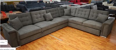 WOHNLANDSCHAFT "BOSS" MIT BETTFUNKTION