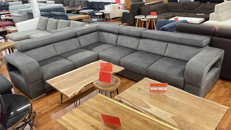ECKSOFA "FEWA"  BEIDSEITIG MONTIERBAR  MIT BETTFUNKTION &amp; BETTKASTEN