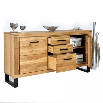 KOMMODE "TINA" EICHE MASSIV GEÖLT