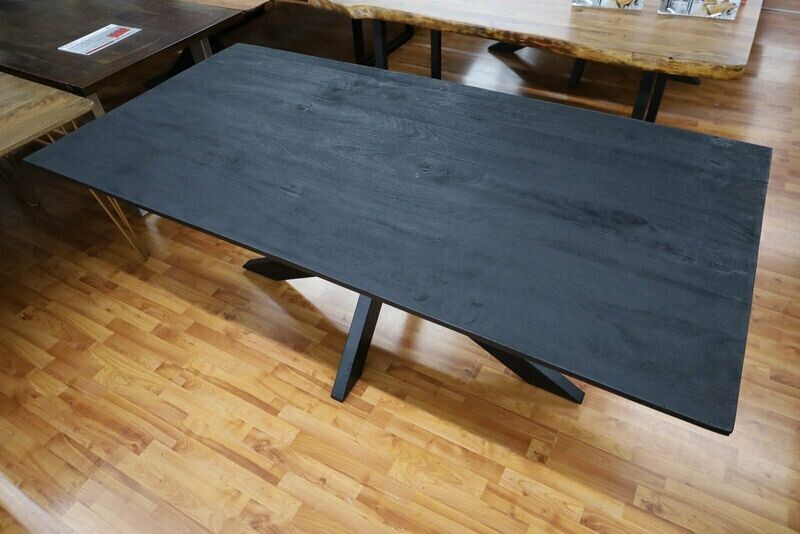ESSTISCH RUSTIKAL MANGO MASSIV LACKIERT 240x100cm