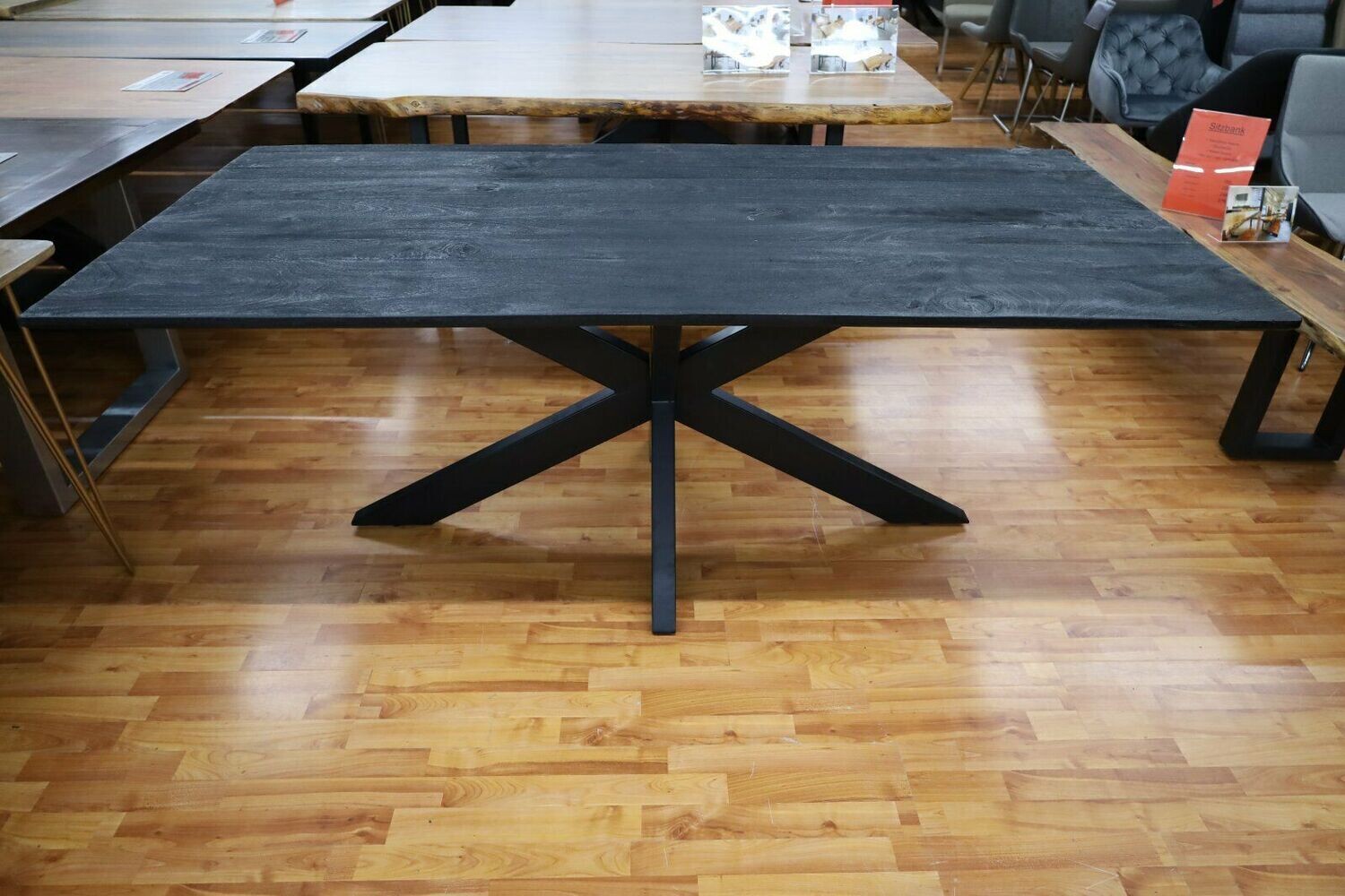 ESSTISCH RUSTIKAL MANGO MASSIV LACKIERT 240x100cm