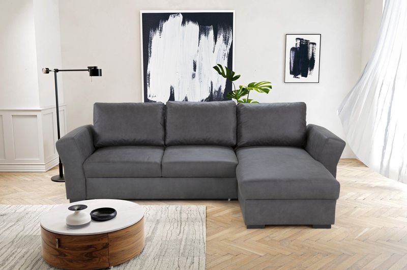 ECKSOFA "CASCADA" MIT BETTFUNKTION & STAURAUM ECKSOFA "CASCADA" MIT BETTFUNKTION & STAURAUM