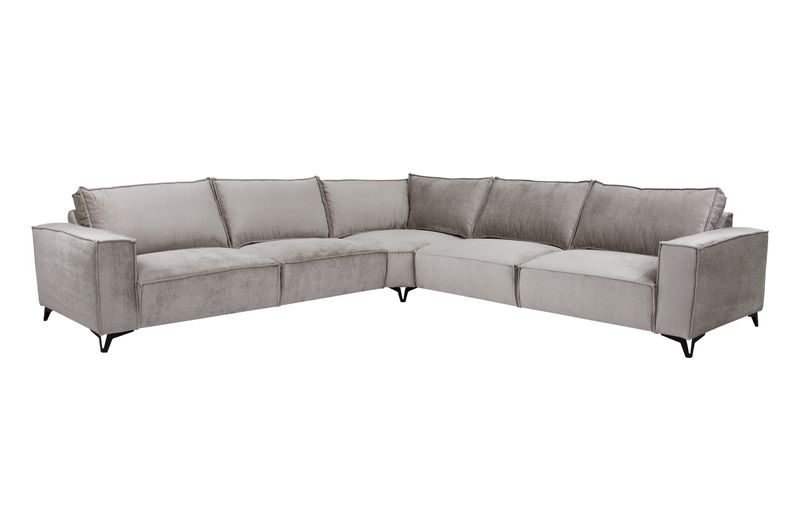 XL ECKSOFA "LARA" SAMT BEIGE