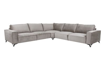 XL ECKSOFA "LARA" SAMT BEIGE