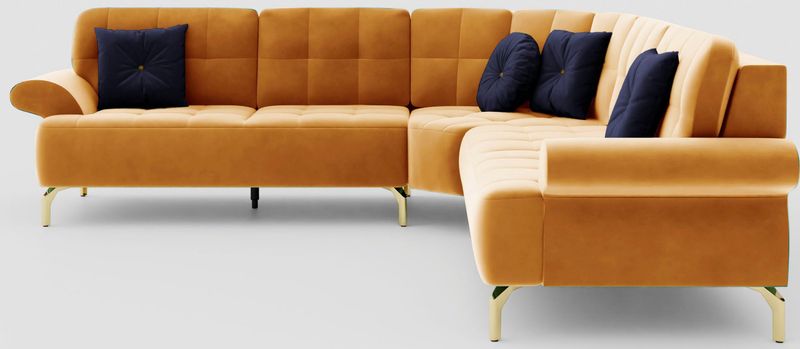 ECKSOFA IM ORIENTSTIL INKL HOCKER