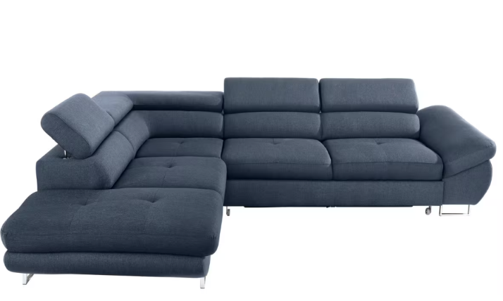 ECKSOFA MIT STAURAUM &amp; BETTFUNKTION