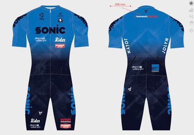 Shortsleeve One-Piece Trisuit by CUORE