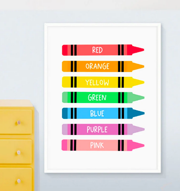 Wall Posters - Colour Pencils Portrait A0
