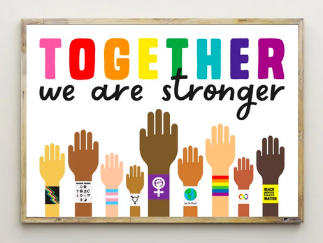 Wall Posters - Together we are stronger A0