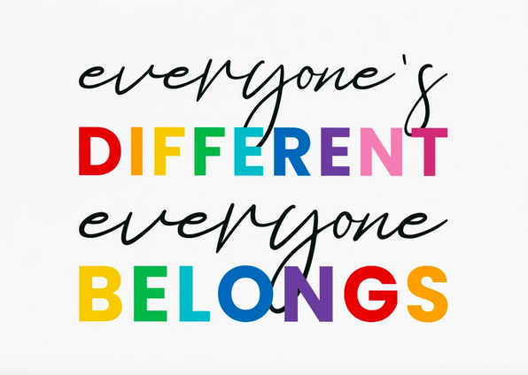 Wall Posters - Everyone is different A0