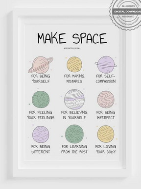 Wall Posters - Make Space A0