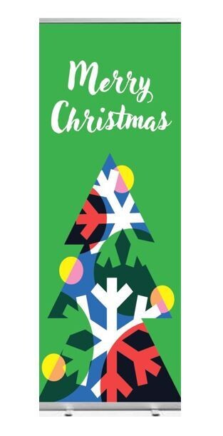 Xmas Pull-Up Banner - Generic