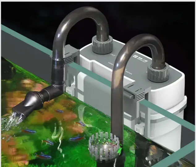 كانستر فلتر تعليق سن سن ابيض 500 لتر /ساعة