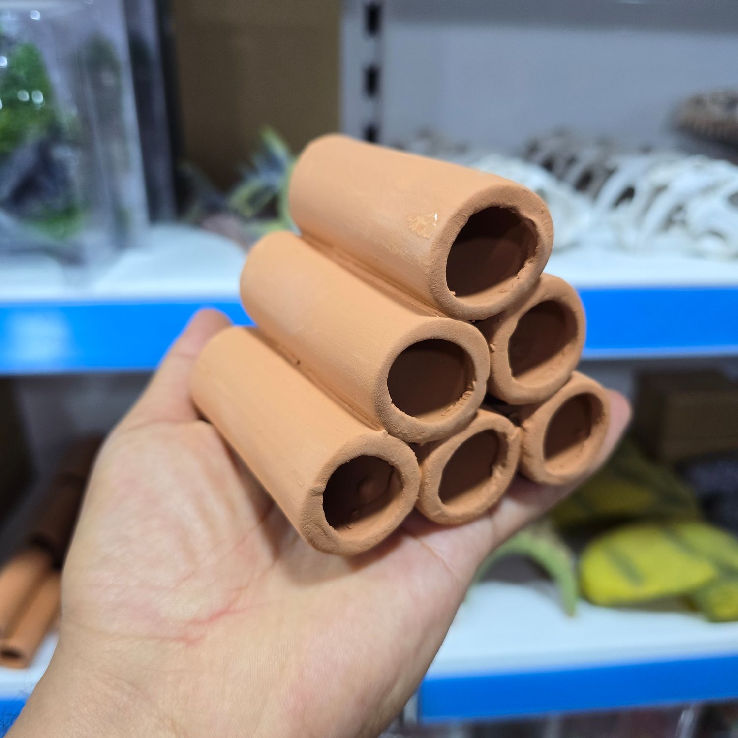 ديكور مخابئ سيراميك سداسي