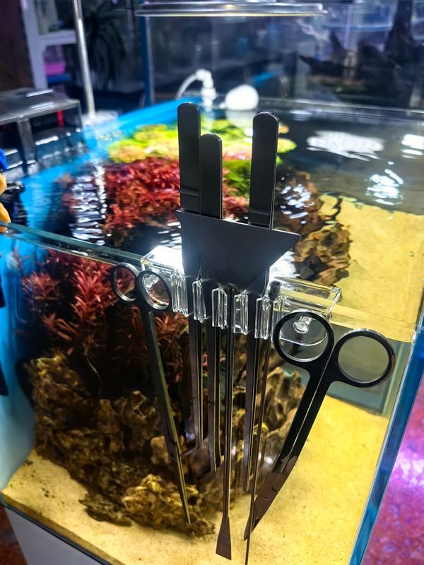 حاملة ادوات الحوض اكرلك للمقصات و الملاقط و غيرها