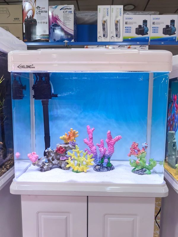 حوض أسماك جاهز 52 سم